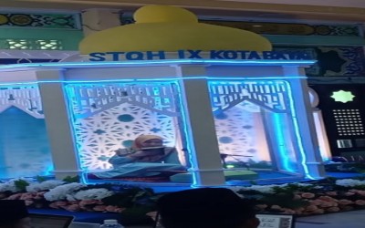 Siswi MTsN 2 Batam melaju ke tingkat kota dalam ajang STQ di sei Beduk