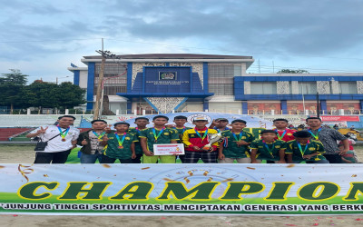 MTsN 2 Batam Raih Juara 3 pada Turnamen Kapten Cup di Belakang Padang